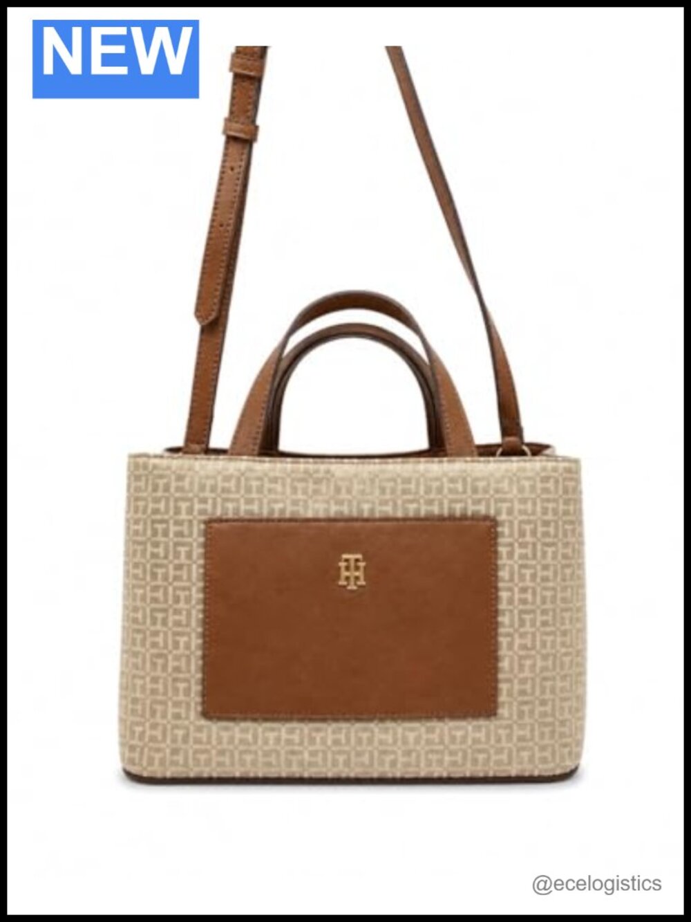 Faux Leather Satchel Handbag with Zipper Top Handle Shoulder Bag
